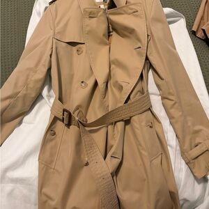 Burberry Tan Classic Trench Coat